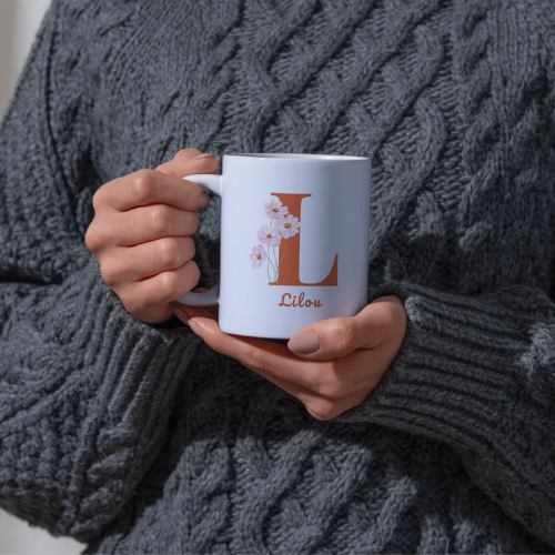 Mug à lettres